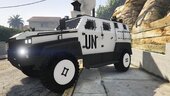 Milos M16: UN - Centar za mirovne operacije, Vojska Srbije | Serbian Army, United Nations peacekeeping vehicle [Replace | ELS]