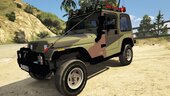 Jeep Wrangler 1986: Vojska Srbije | Serbian Army [ADD-ON | HQ]