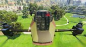 XPeng AeroHT Voyager X2 - eVTOL: Leteci Taksi – Vojska Srbije | Serbian Flying Taxi: Army of Serbia CAMO [ADD-ON | HQ]