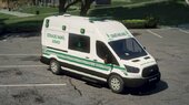 Ford Transit Turkish Funeral Transport Vehicle [Wrap]