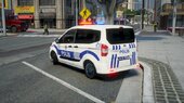 Ford Tourneo Courier Polis Asayiş [Kaplama] Ve Yunus Logo