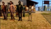 Pack De Skins De Zombies De TWD Season 1