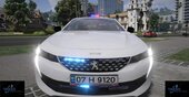 Peugeot 508 GT Line Turkish Unmarked Police