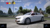 Peugeot 508 GT Line Turkish Unmarked Police