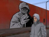 Mural Itadori Yuji Modulo