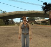 Harry Tipper And Kitten Celeste from TimeSplitters