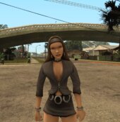 Harry Tipper And Kitten Celeste from TimeSplitters