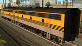 Passenger locomotive EMD F7 D&RGW