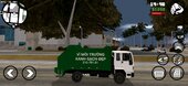 Vietnamese Trash Truck For Mobile