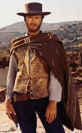 Clint Eastwood (Cowboy with no name or blonde ) From the good the bad and the ugly
