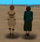PACK Cosplay Ella Freya (Zelda from the Legend of Zelda) and Emma Myers (Natalie from Minecraft Movie)