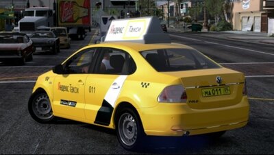 2017 Volkswagen Polo (Yandex Taxi)