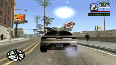 Vietnamese VinFast VF8 Traffic Police