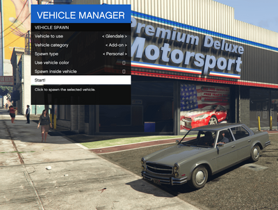 Vehicle Manager [BETA] [Add-on]