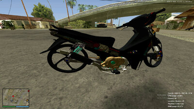 Sirius Customized with Lucky Cat Decals