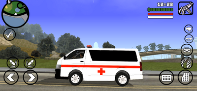 Vietnamese Toyota Hiace Ambulance V2 for Mobile