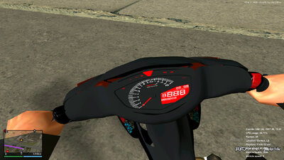 Sirius Customized with Lucky Cat Decals