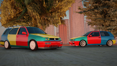 1998 Volkswagen Golf Mk3 Variant Harlequin edition