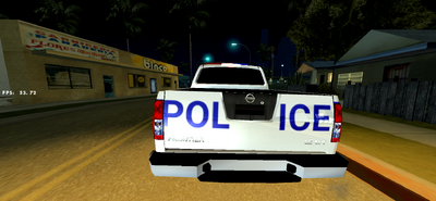 Nissan Traffic Police Pickup Truck Vietnamese for Mobile