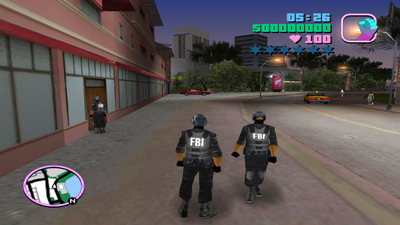 GTA Vice City FBI/SWAT Model