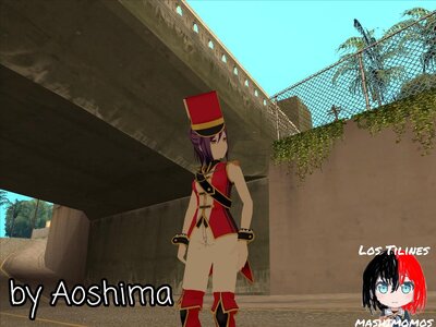 Kokoro Tsurumaki and Kaoru Seta Skinpack by Aoshima ft Los Tilines de Mashiro