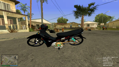 Sirius Customized with Lucky Cat Decals