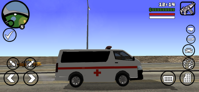 Vietnamese Toyota Hiace Ambulance V2 for Mobile