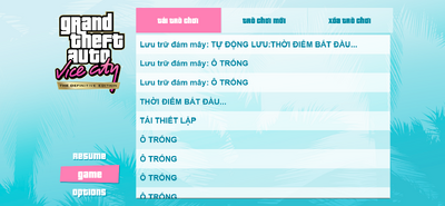 Vietnamese Language GTA VC D.E