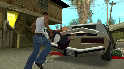 Throwing NPC to Vehicle