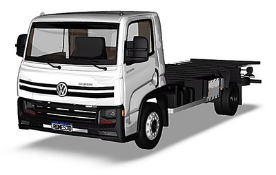 Volkswagen Delivery 2021 (3DModel)