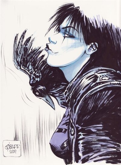PACK The Crow Female Version Erica Raven(Original Comic) and Iris Shaw