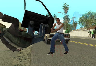 Throwing NPC to Vehicle