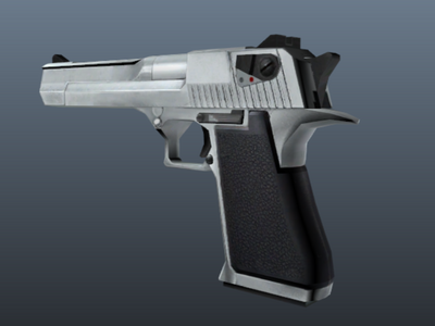 Silver Desert Eagle Mark 1