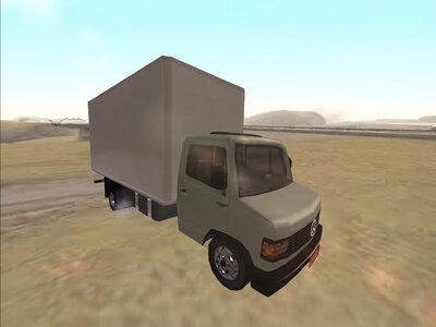 2005 Mercedes-Benz 710 Plus Box Truck