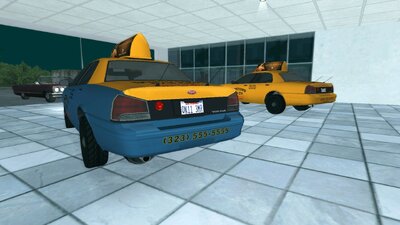GTA V Vapid Stainer Taxi Cab