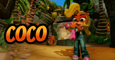 Coco Bandicoot from Crash Bandicoot