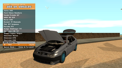 Alfa Romeo 146 (Lowpoly)