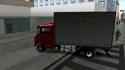 Mercedes-Benz 608 Boxtruck for Mobile