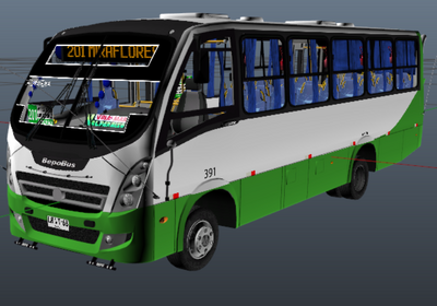 BepoBus Nàscere LO-916 Transporte Metropolitano de Valparaíso (TMV) (ADD-ON / REPLACE)