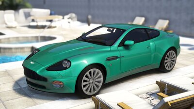 2001 Aston Martin V12 Vanquish [Add-On |Template]