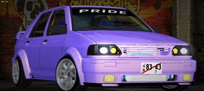 Kia Pride Tuning (Saipa 131)