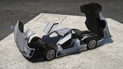1998 Mercedes-Benz CLK GTR StrassenVersion [Add-On | Template]