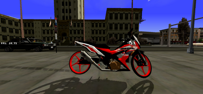 Sonic 150R Red White For Mobile