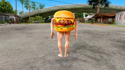 BurgerMan Skin