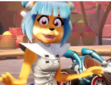Megumi from Crash Bandicoot