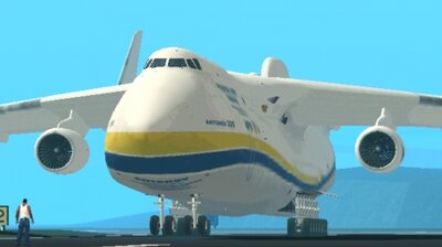 Antonov An-225 Mriya GTA San (Android,PC)